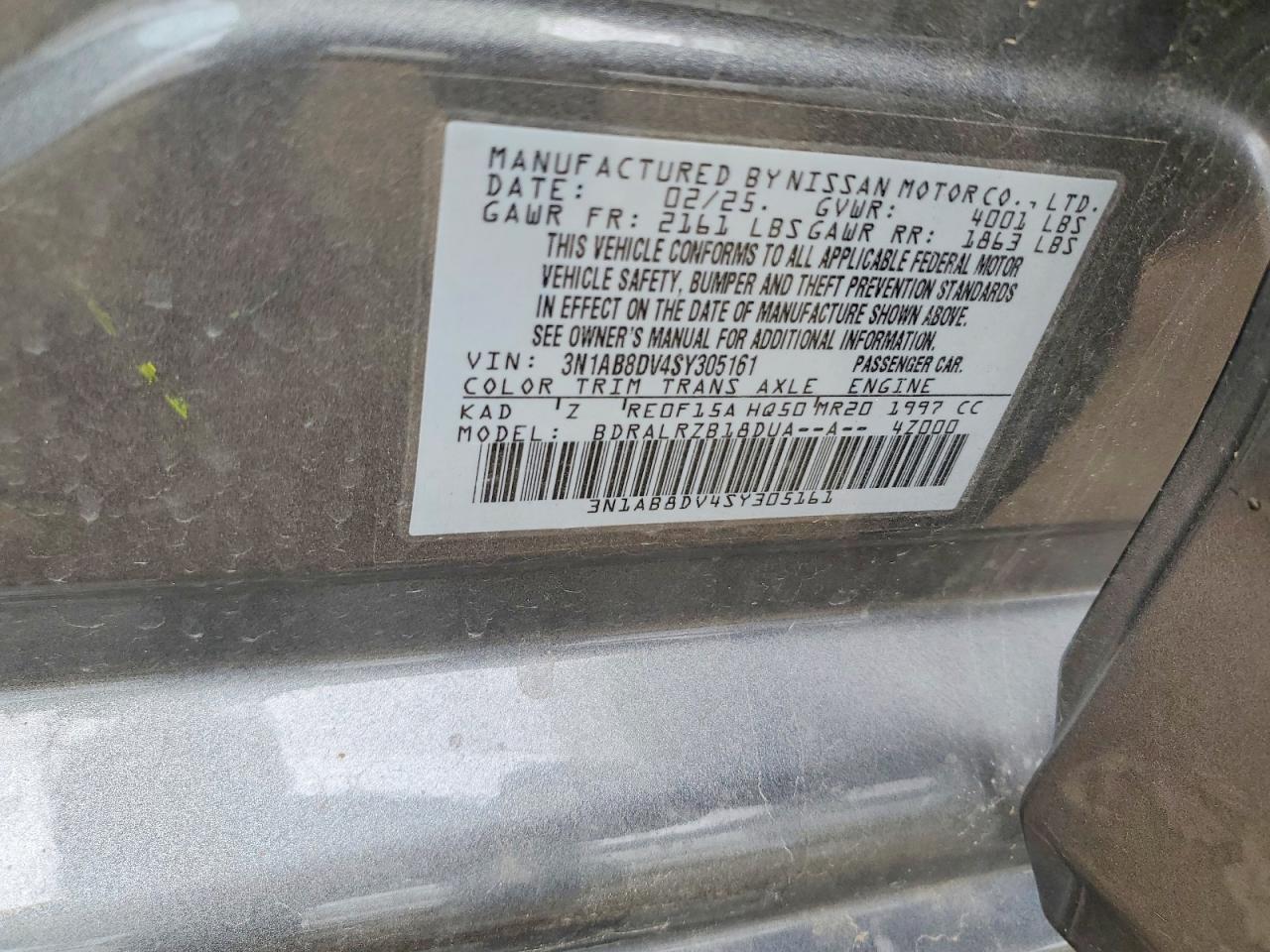 2025 Nissan Sentra Sr - zdjęcie 12