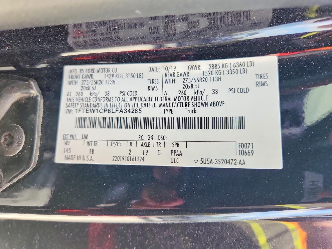 2020 Ford F150 Supercrew - zdjęcie 12