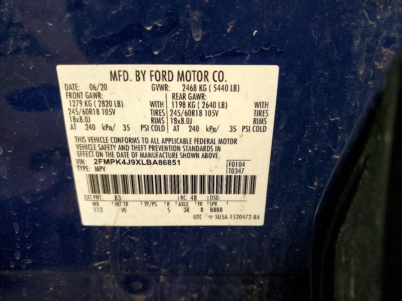 2020 Ford Edge Sel - zdjęcie 13