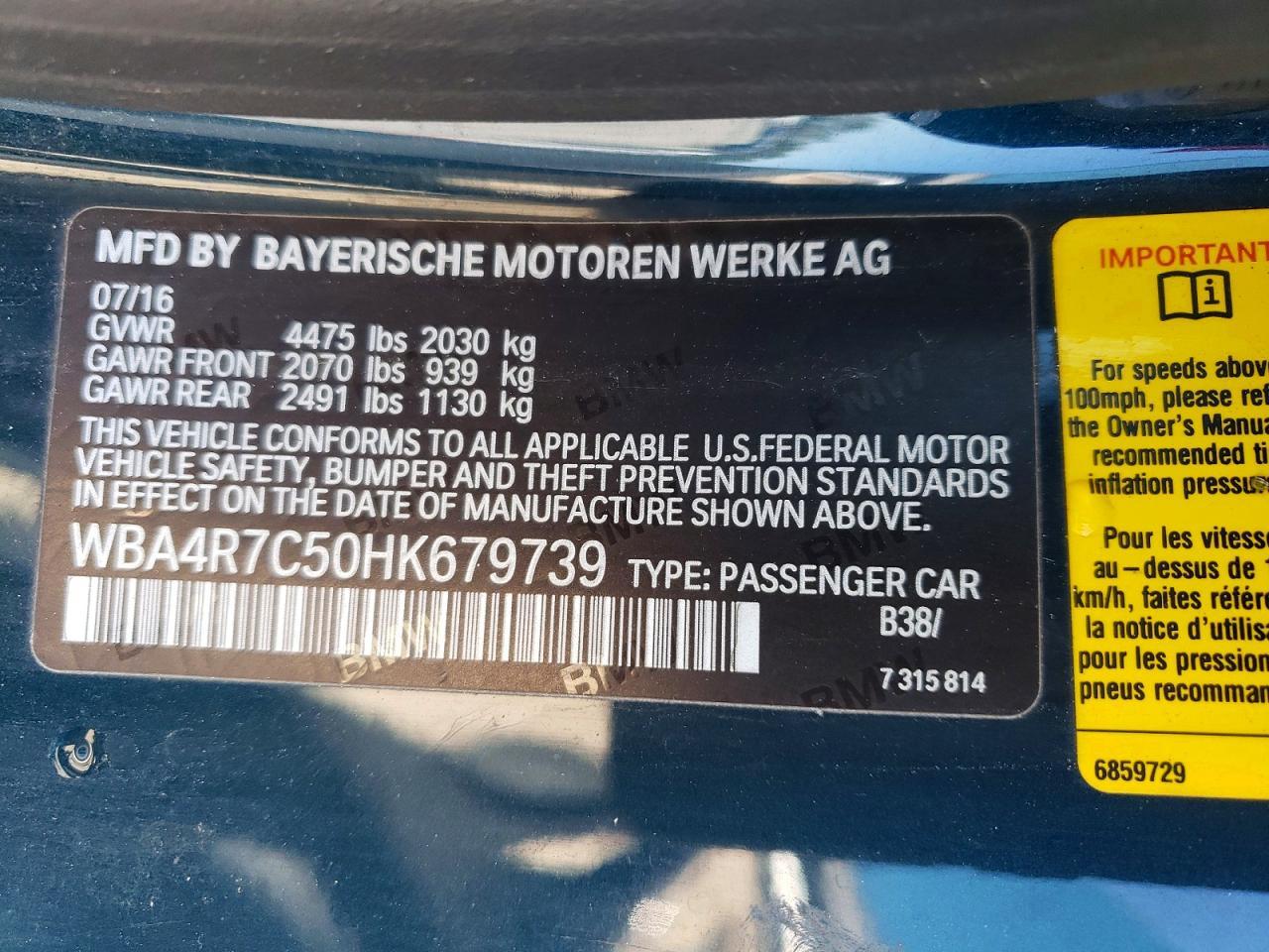 2017 BMW 430I - zdjęcie 12