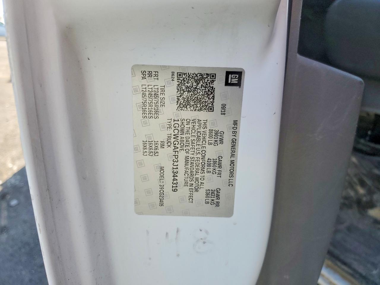 2018 Chevrolet Express G2500 - zdjęcie 13