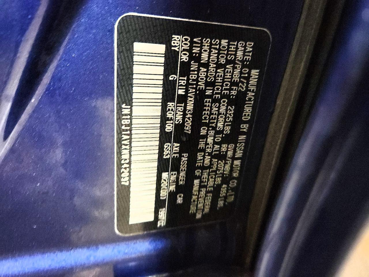 2022 Nissan Rogue Sport S - zdjęcie 14