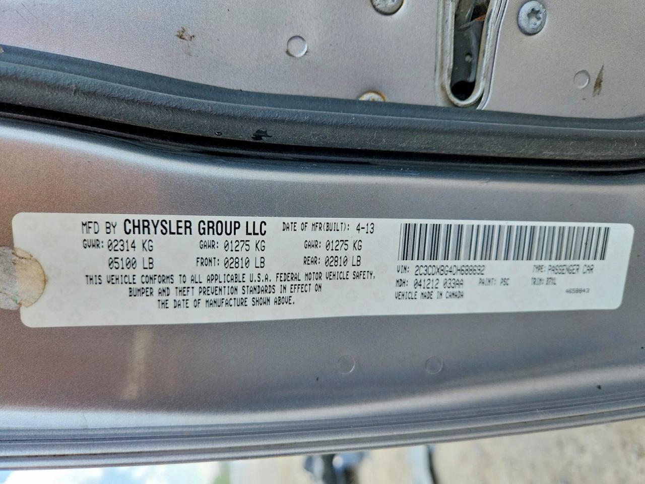 2013 Dodge Charger Se - zdjęcie 12