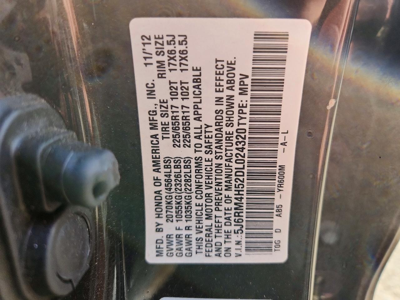 2013 Honda Cr-V Ex - zdjęcie 13