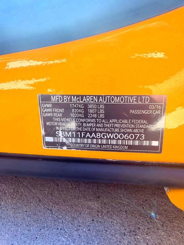 2016 Mclaren Automotive 650S Spider - zdjęcie 10