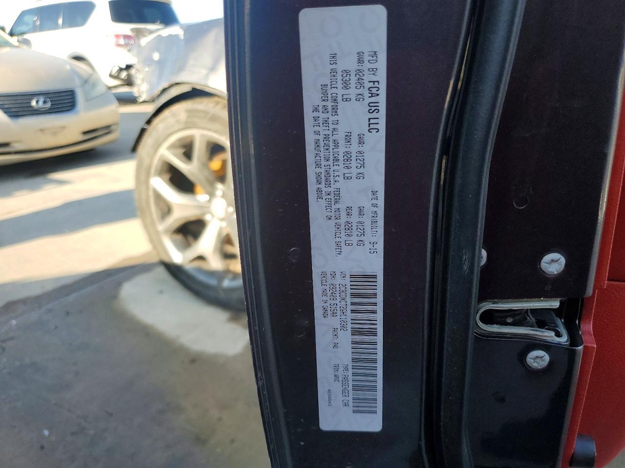 2016 Dodge Charger R - zdjęcie 12