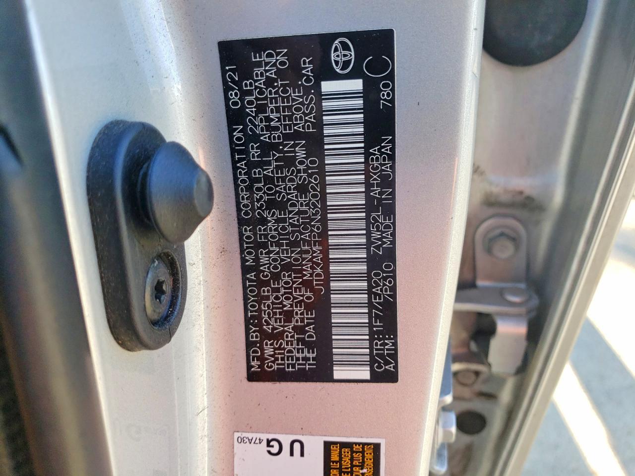 2022 Toyota Prius Prime Limited - zdjęcie 12