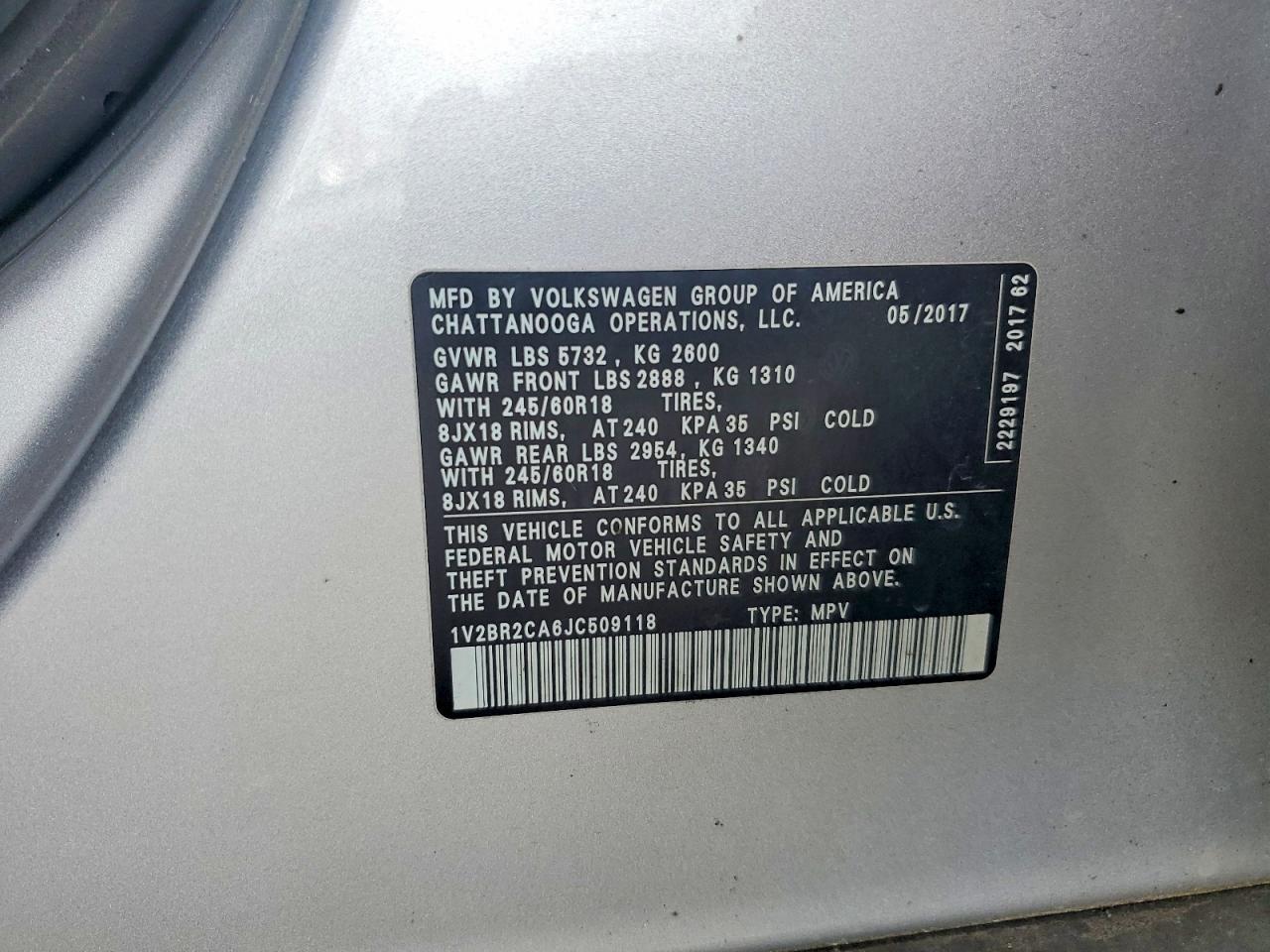 2018 Volkswagen Atlas - zdjęcie 13