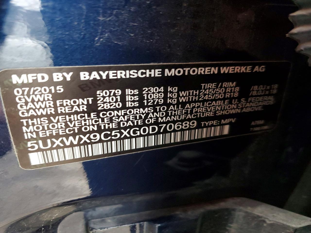2016 BMW X3 - zdjęcie 13