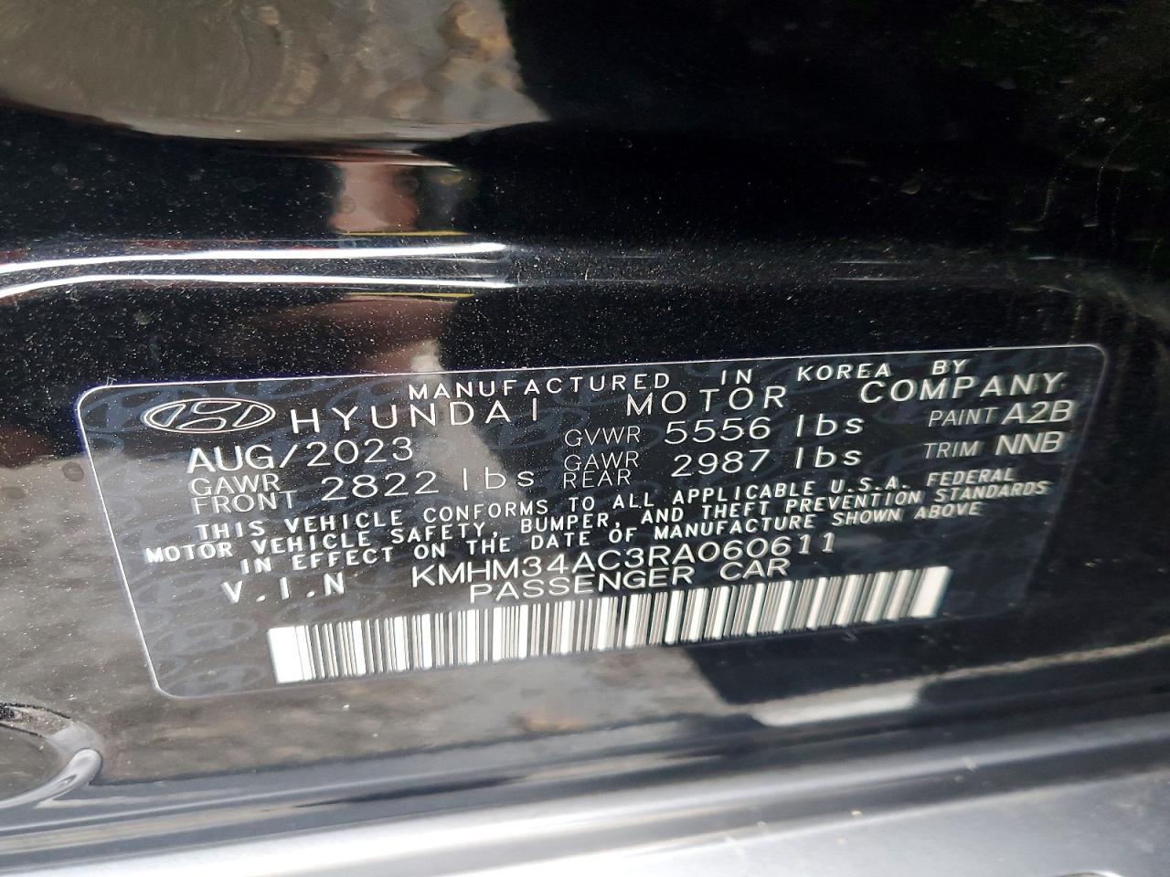 2024 Hyundai Ioniq 6 Sel - zdjęcie 12