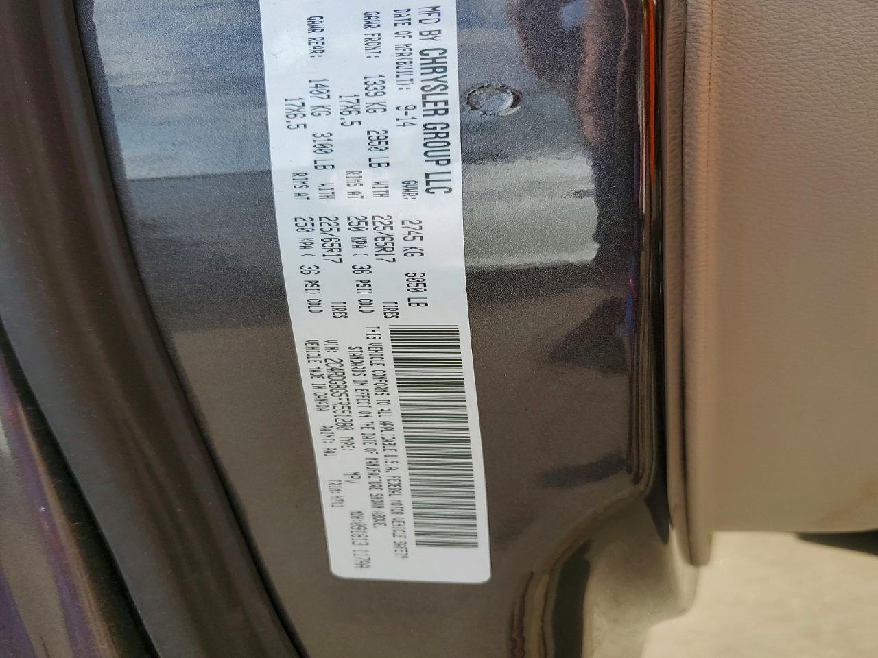2015 Dodge Grand Caravan Se - zdjęcie 13