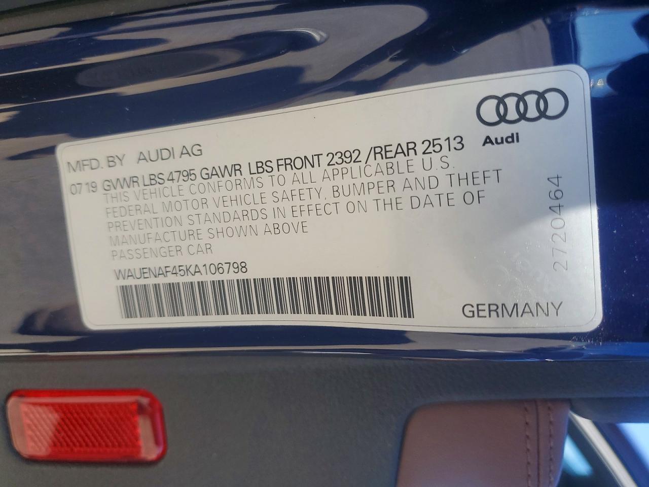 2019 Audi A4 - zdjęcie 12