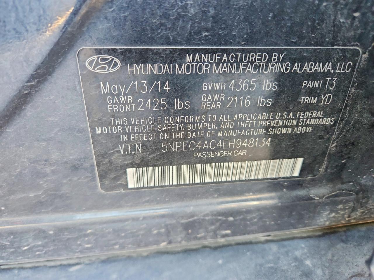 2014 Hyundai Sonata Limited - zdjęcie 12