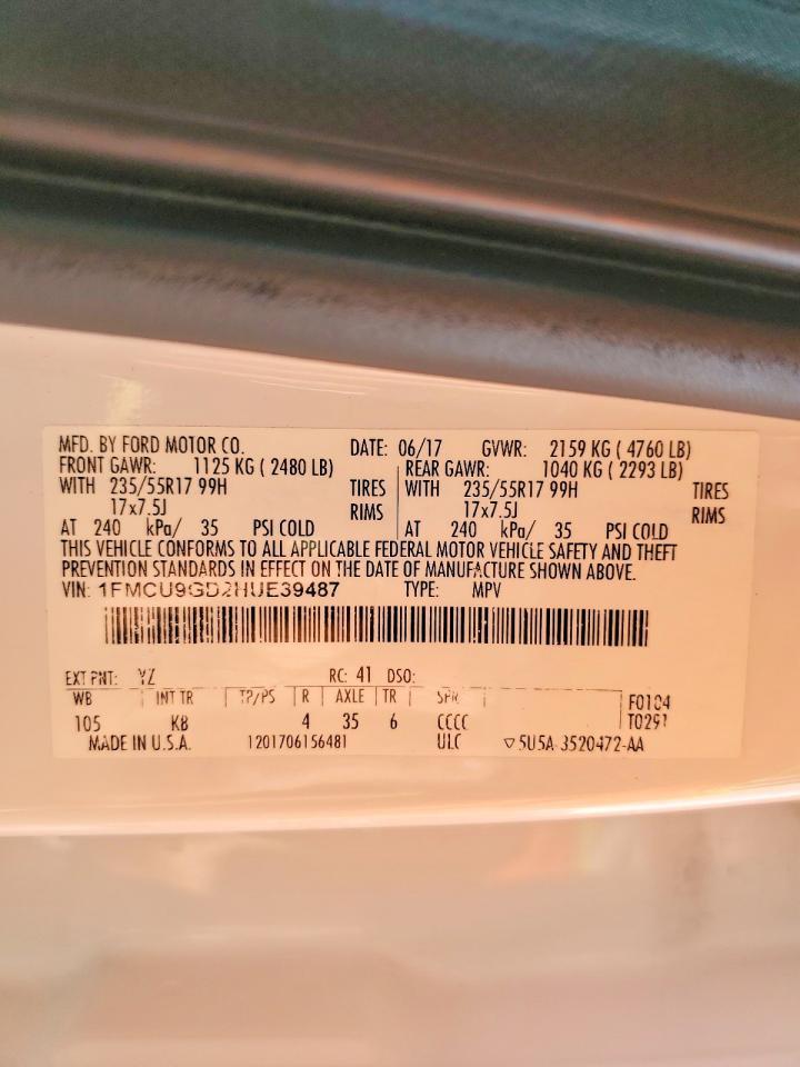 2017 Ford Escape Se - zdjęcie 13