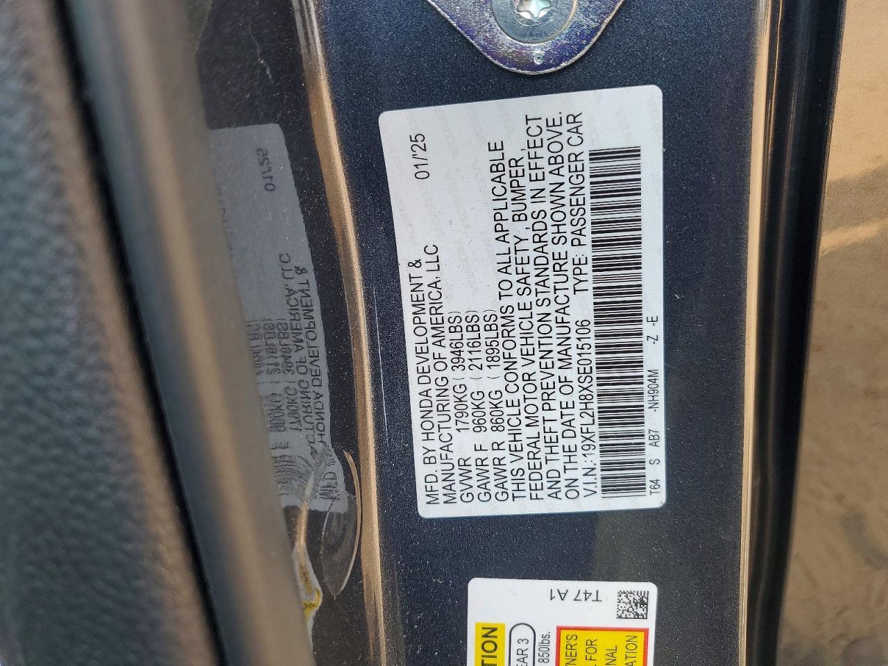 2025 Honda Civic Sport - zdjęcie 13