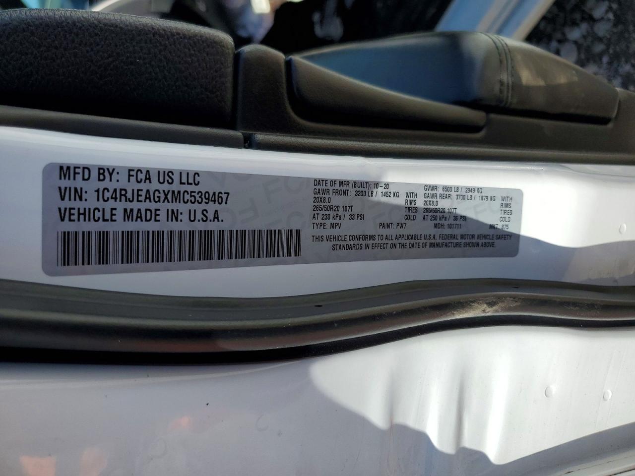 2021 Jeep Grand Cherokee Laredo - zdjęcie 12