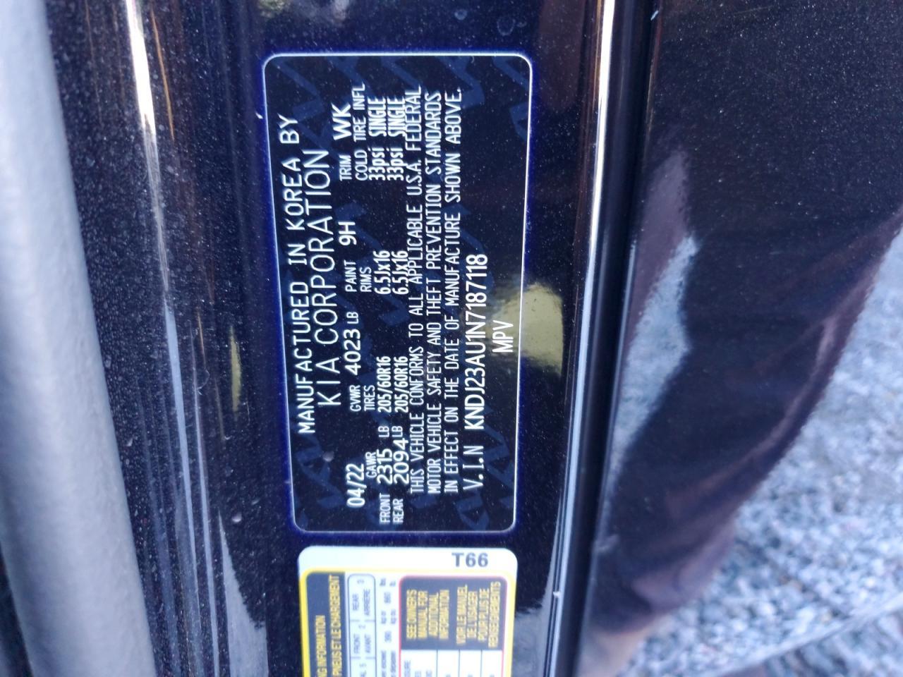 2022 Kia Soul Lx - zdjęcie 14