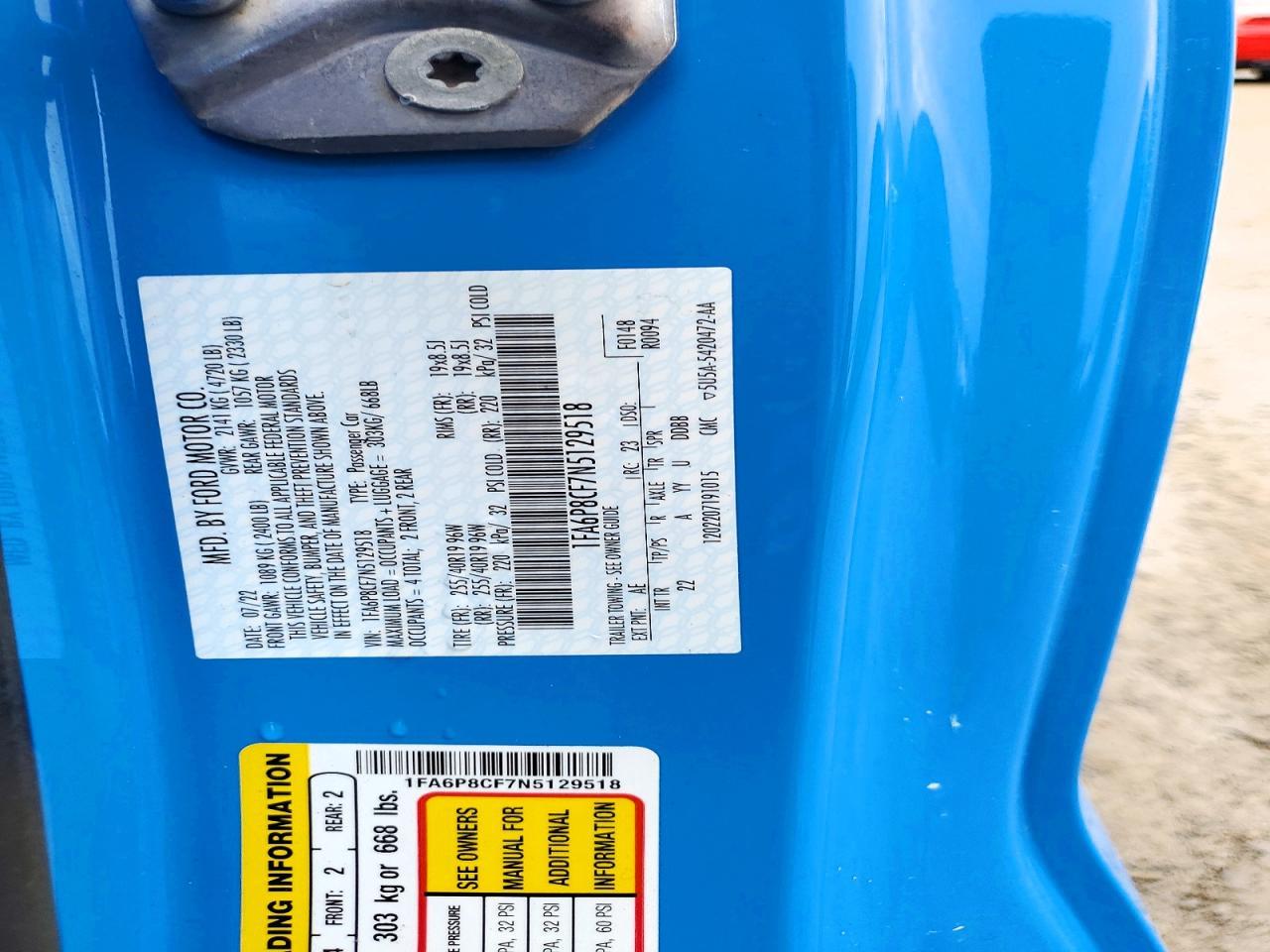 2022 Ford Mustang Gt - zdjęcie 12