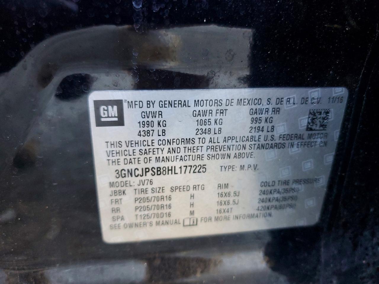 2017 Chevrolet Trax 1Lt - zdjęcie 13