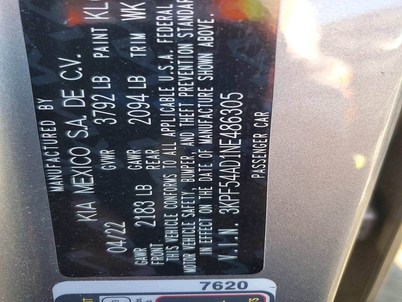 2022 Kia Forte Gt-Line - zdjęcie 14