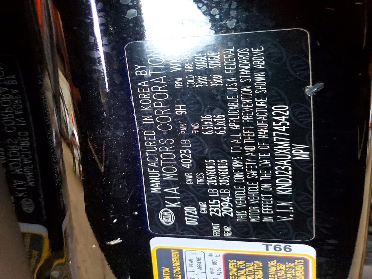 2021 Kia Soul Lx - zdjęcie 13