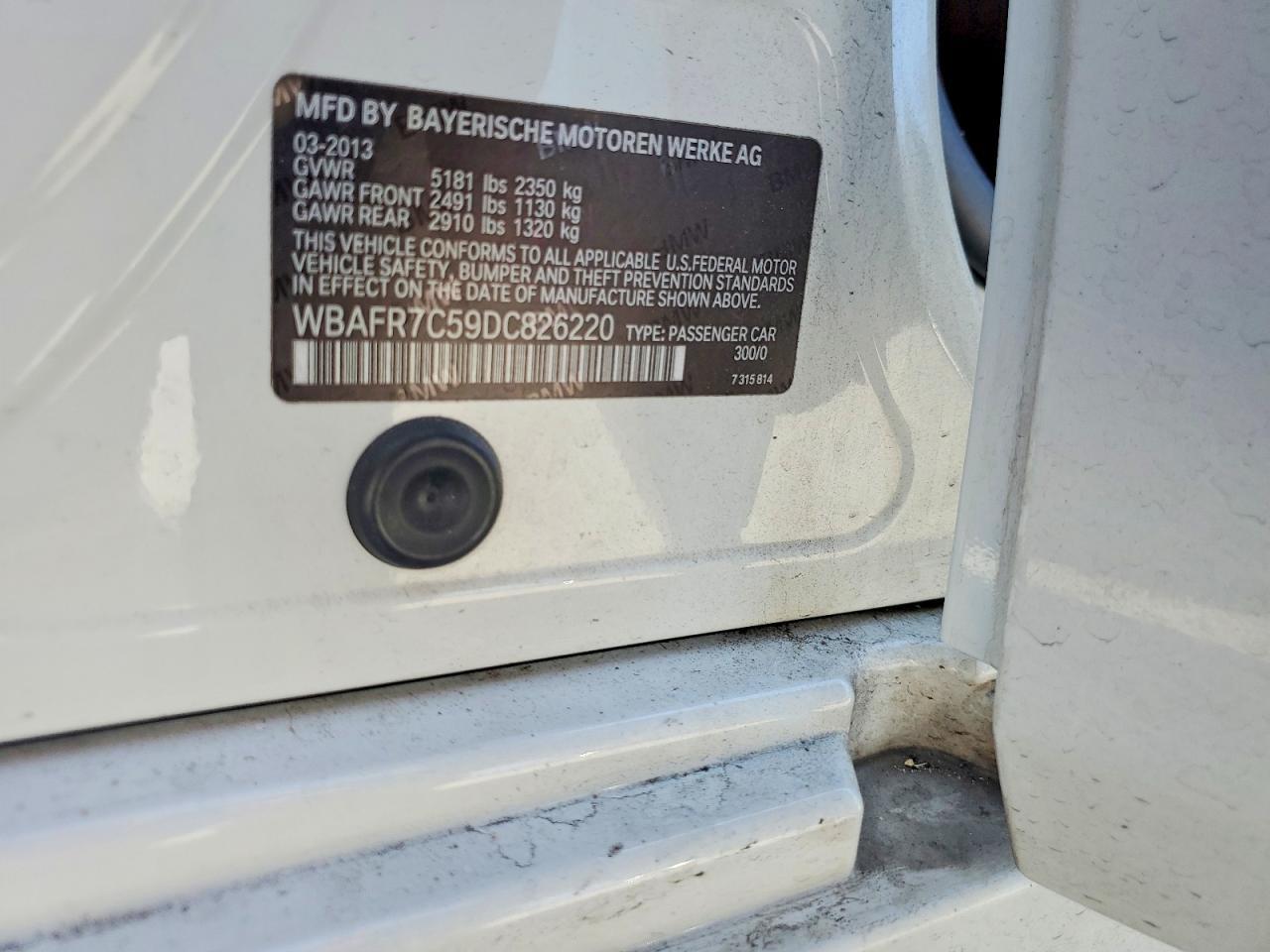 2013 BMW 535 I - zdjęcie 12