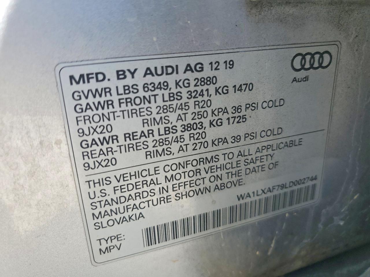 2020 Audi Q7 Premium Plus - zdjęcie 13