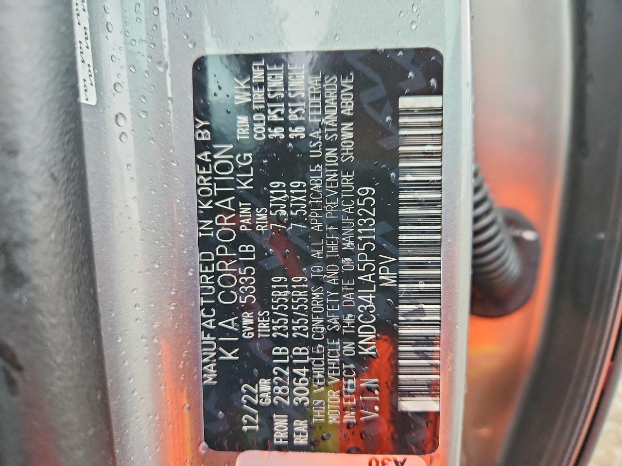 2023 Kia Ev6 Wind - zdjęcie 12