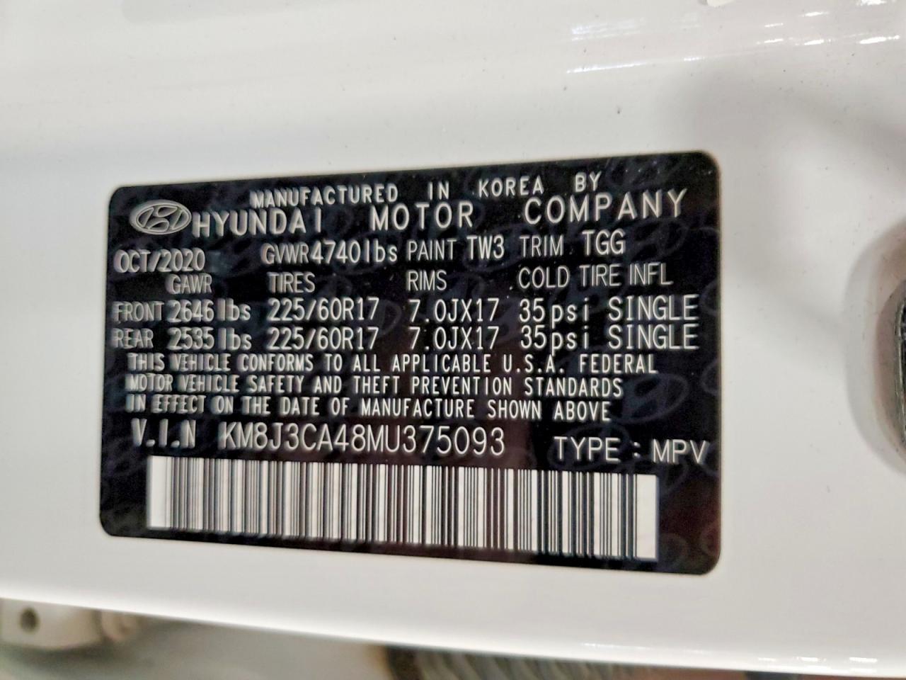 2021 Hyundai Tucson Value - zdjęcie 13