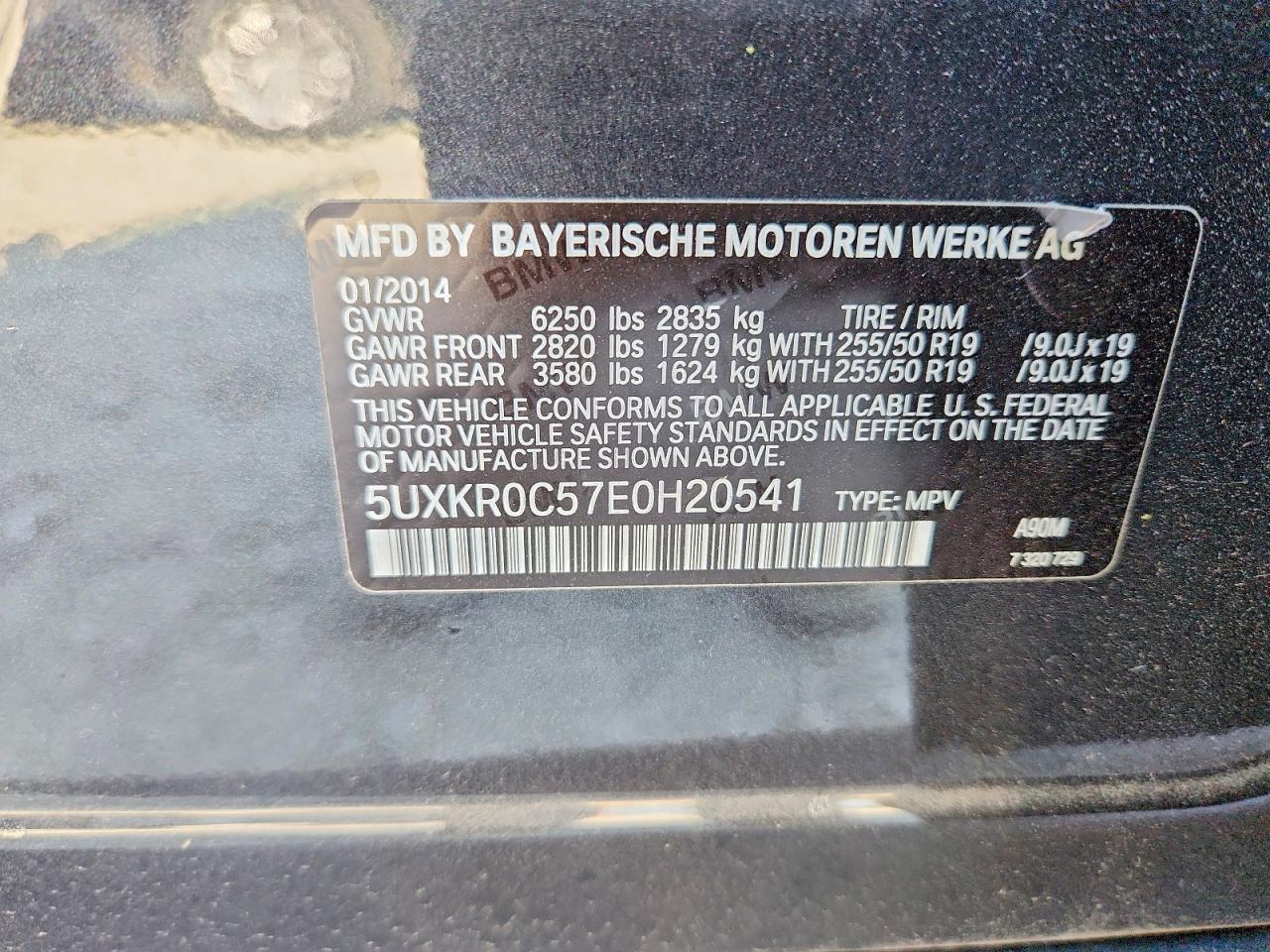2014 BMW X5 xDrive35I - zdjęcie 12