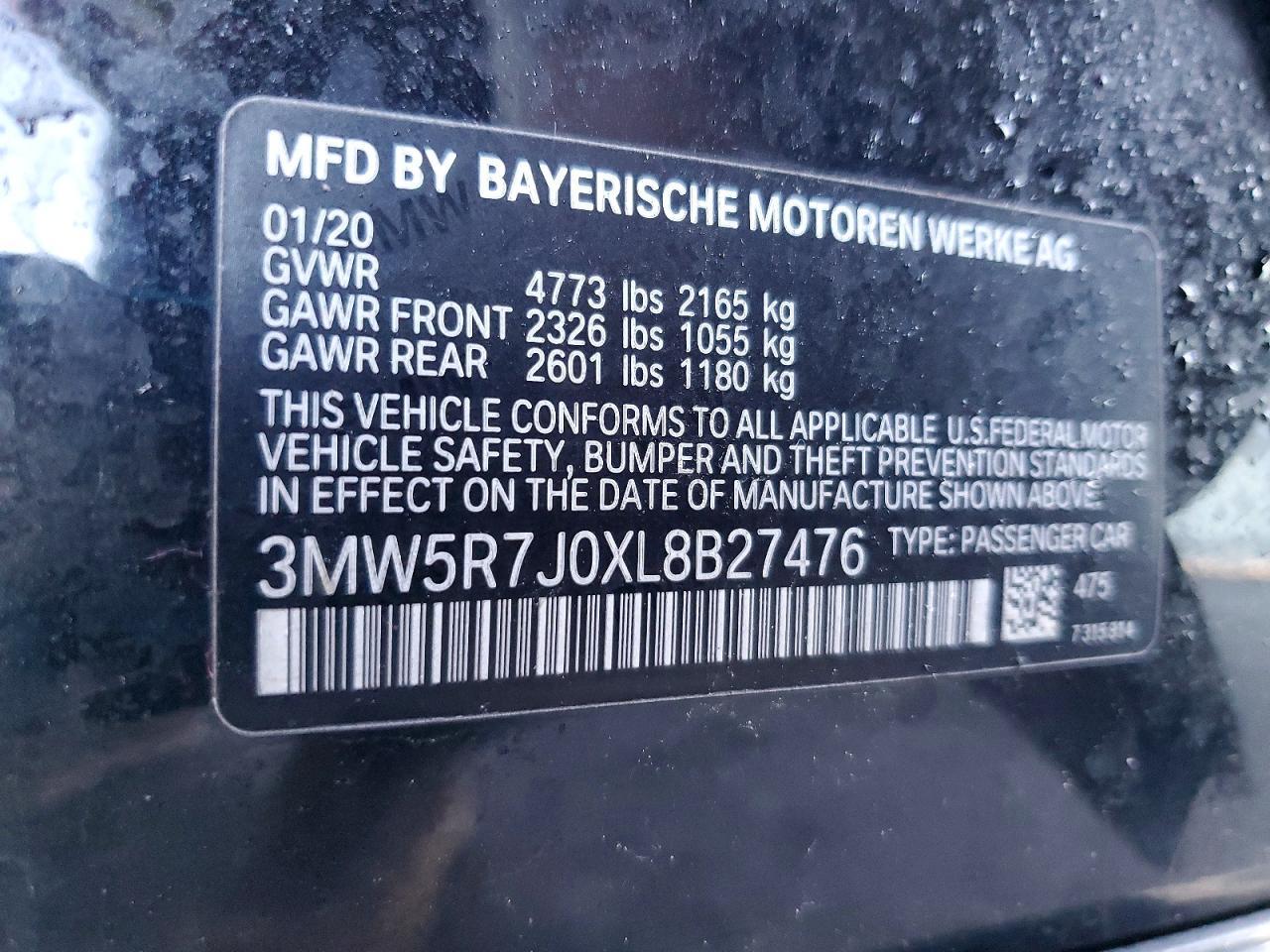 2020 BMW 330Xi - zdjęcie 12