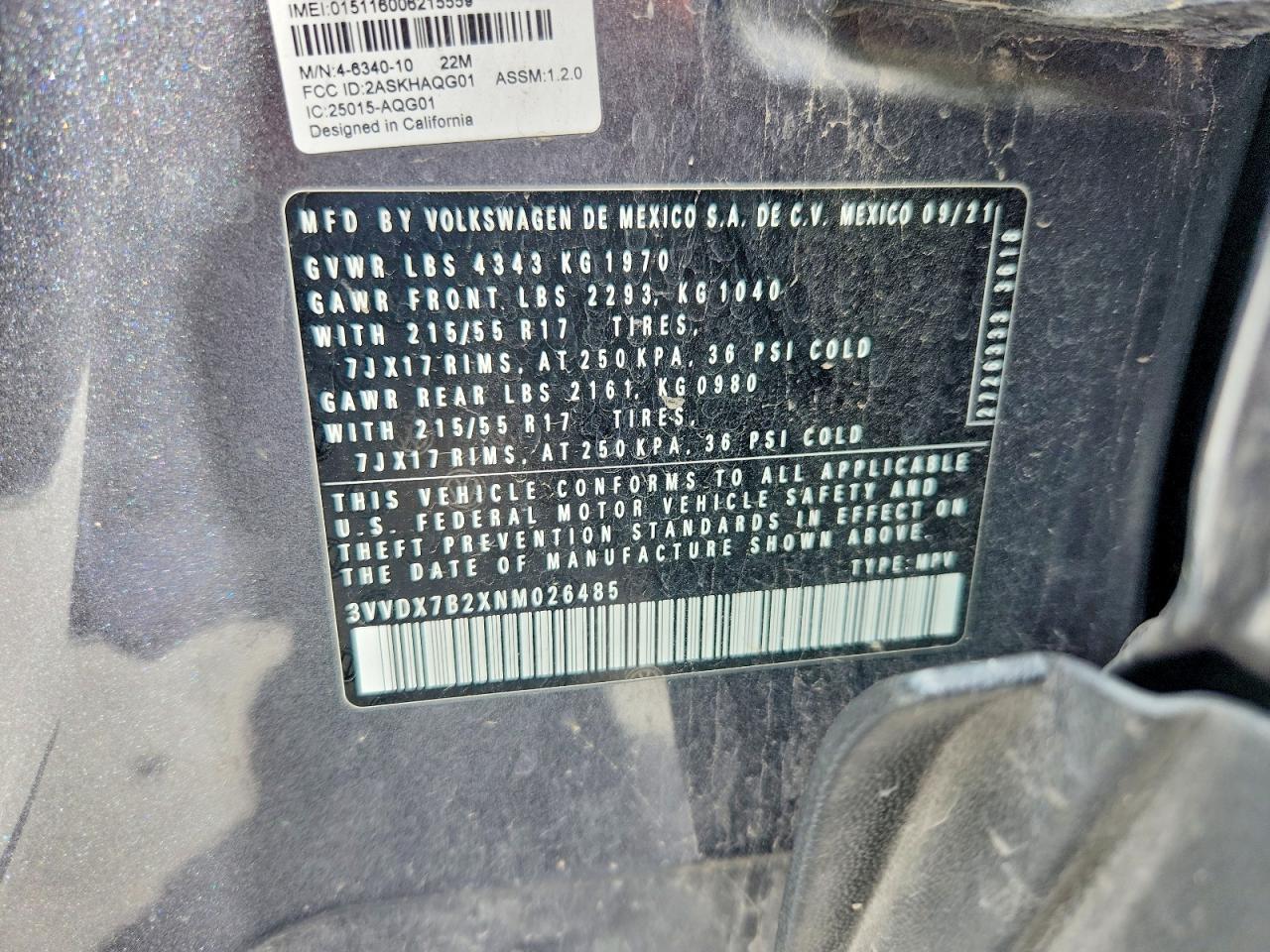 2022 Volkswagen Taos S - zdjęcie 14