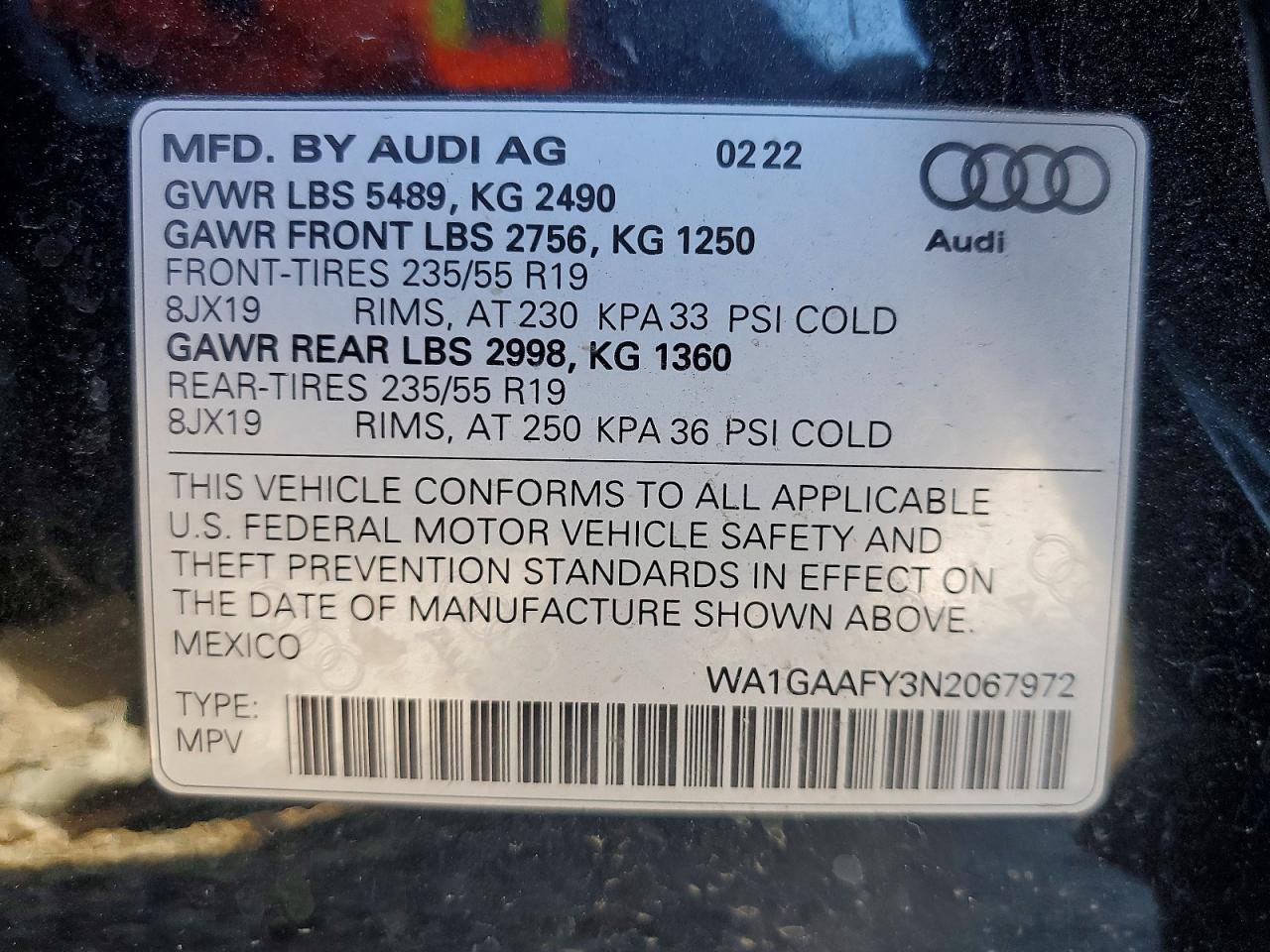 2022 Audi Q5 Premium 45 - zdjęcie 13