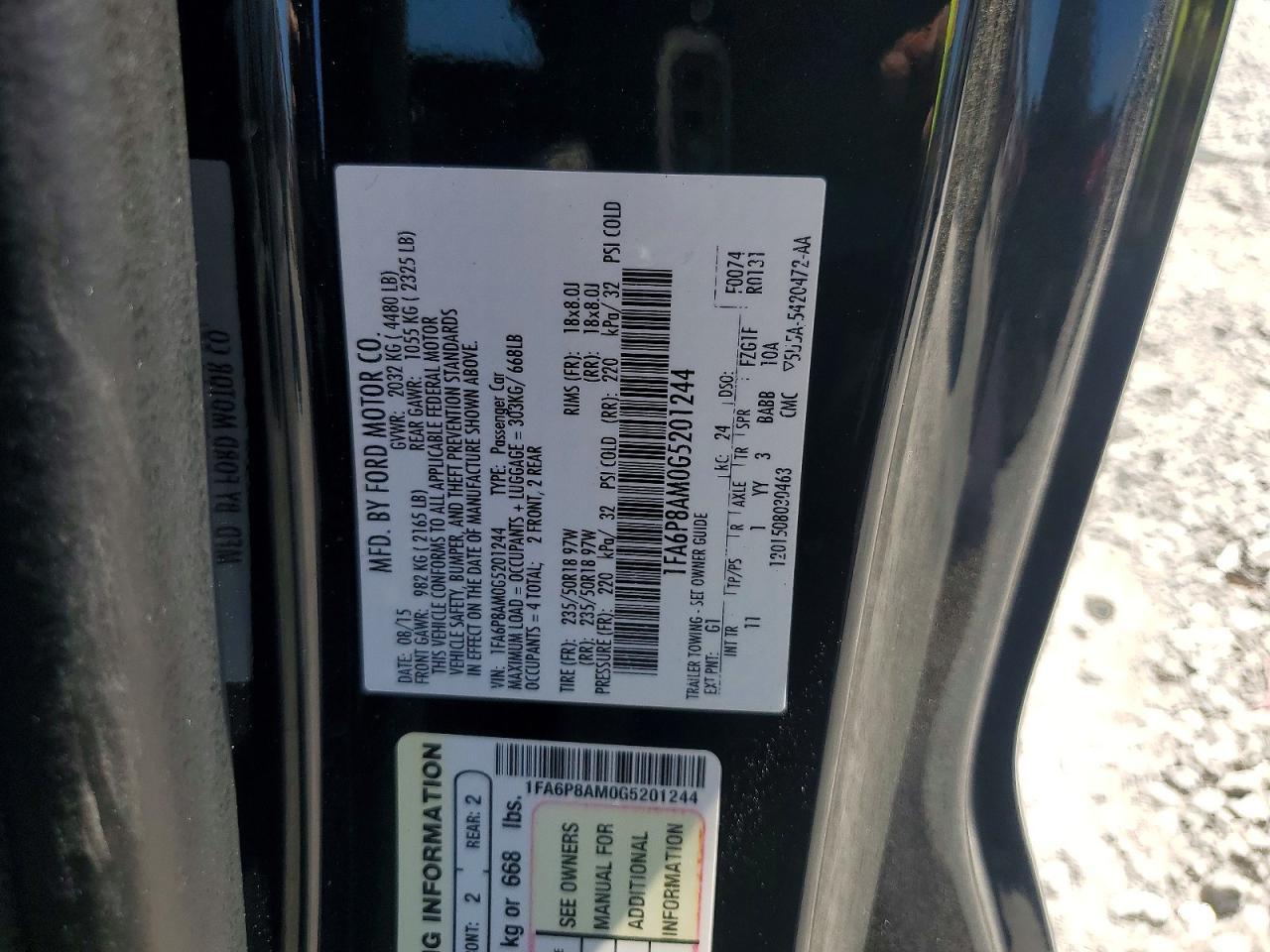 2016 Ford Mustang - zdjęcie 13