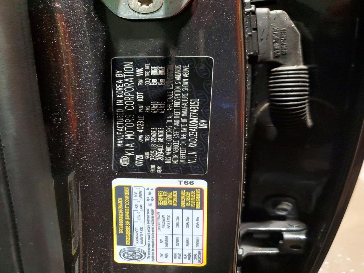 2021 Kia Soul Lx - zdjęcie 14