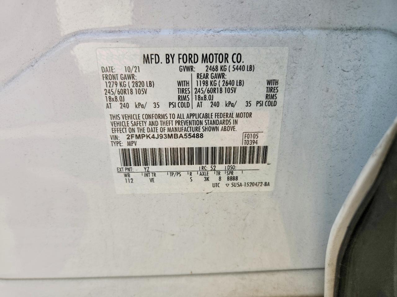 2021 Ford Edge Sel - zdjęcie 13