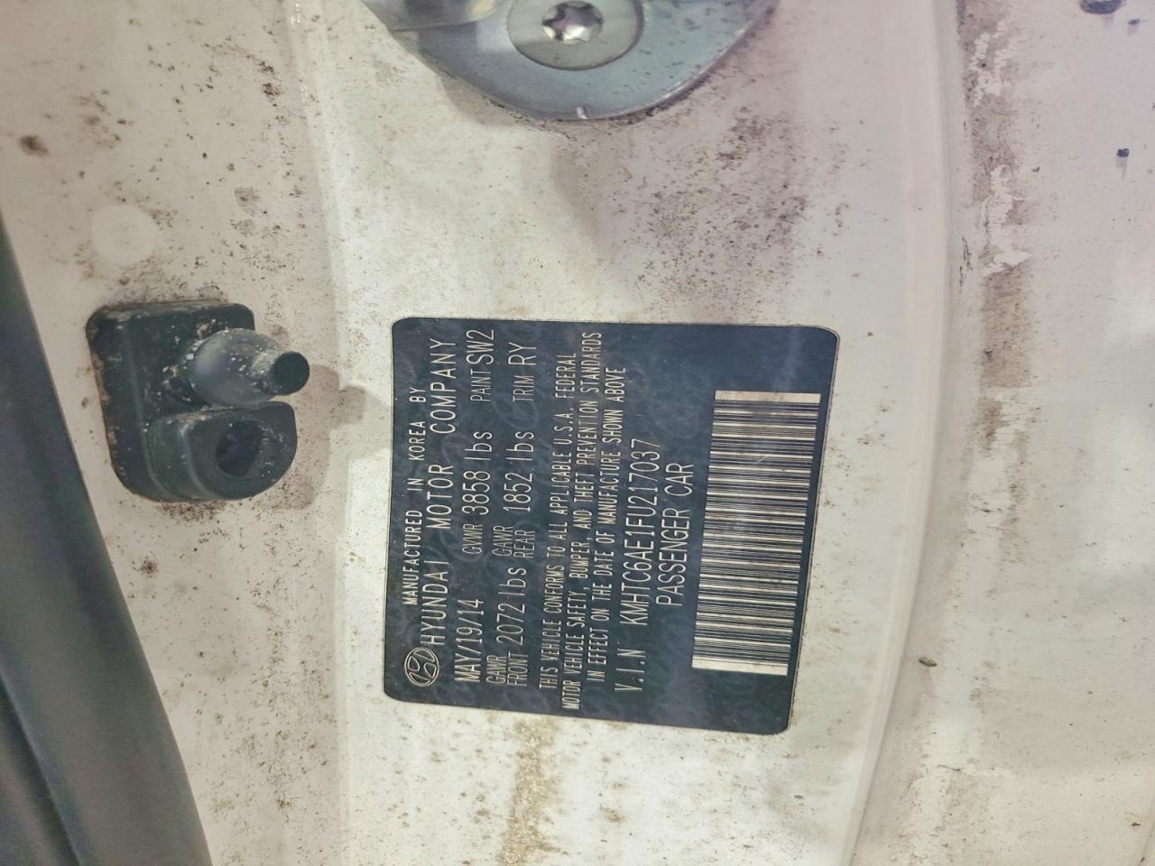 2015 Hyundai Veloster Turbo - zdjęcie 12