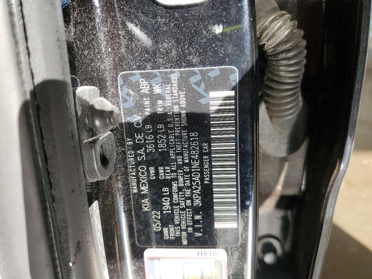 2022 Kia Rio 5-Door S - zdjęcie 14