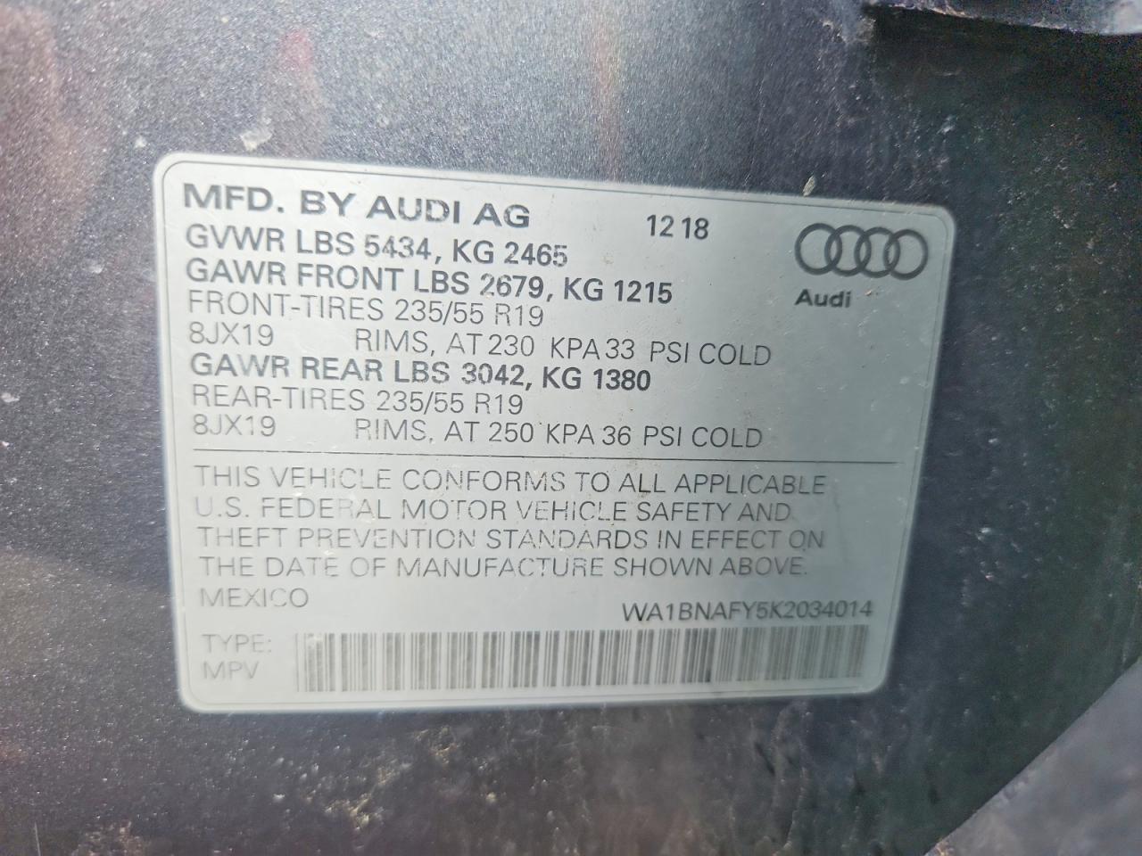 2019 Audi Q5 Premium Plus - zdjęcie 12