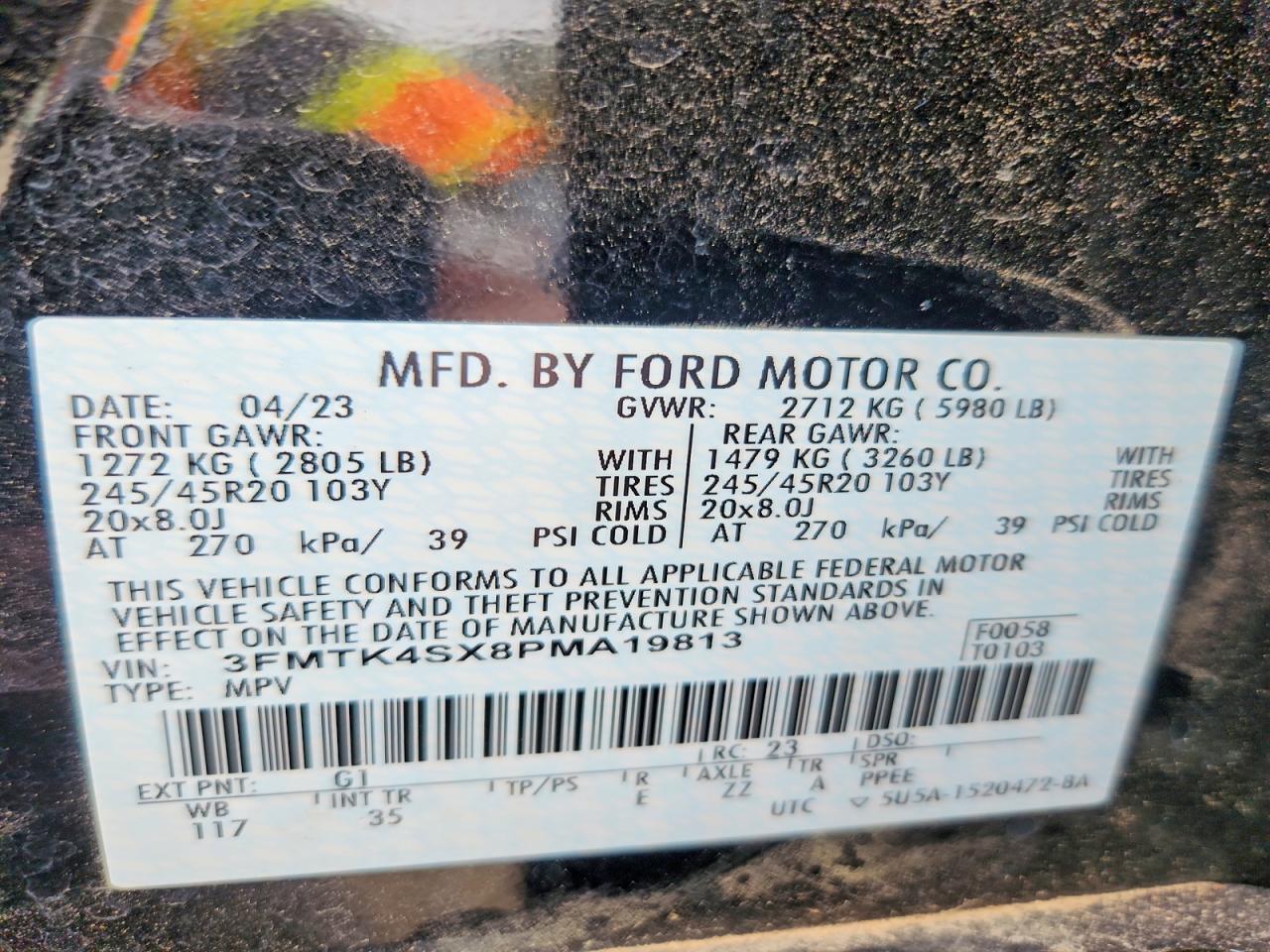 2023 Ford Mustang Mach-E Gt - zdjęcie 12