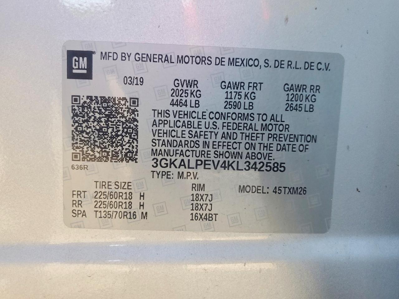 2019 GMC Terrain Slt - zdjęcie 12