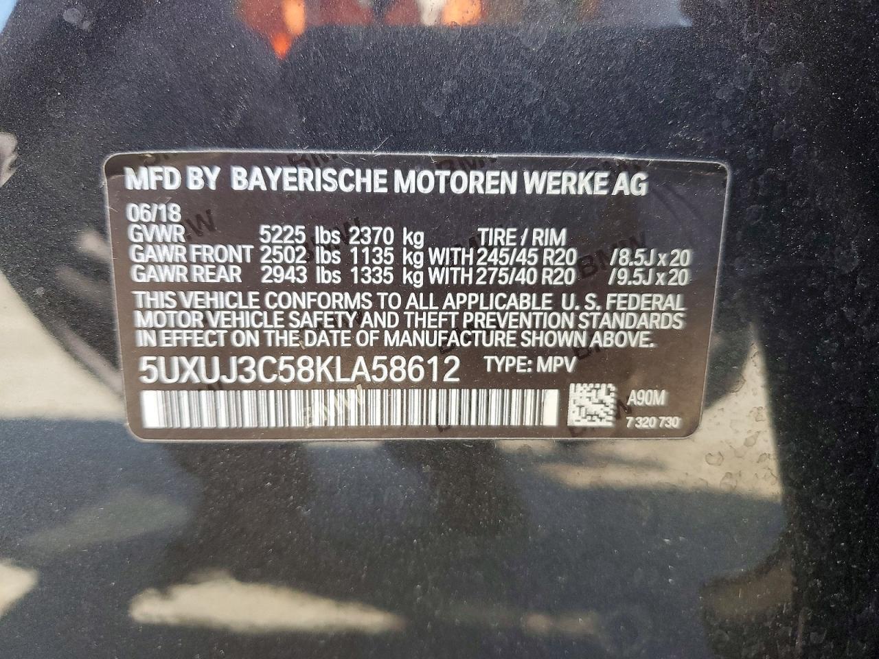 2019 BMW X4 xDrive30I - zdjęcie 13