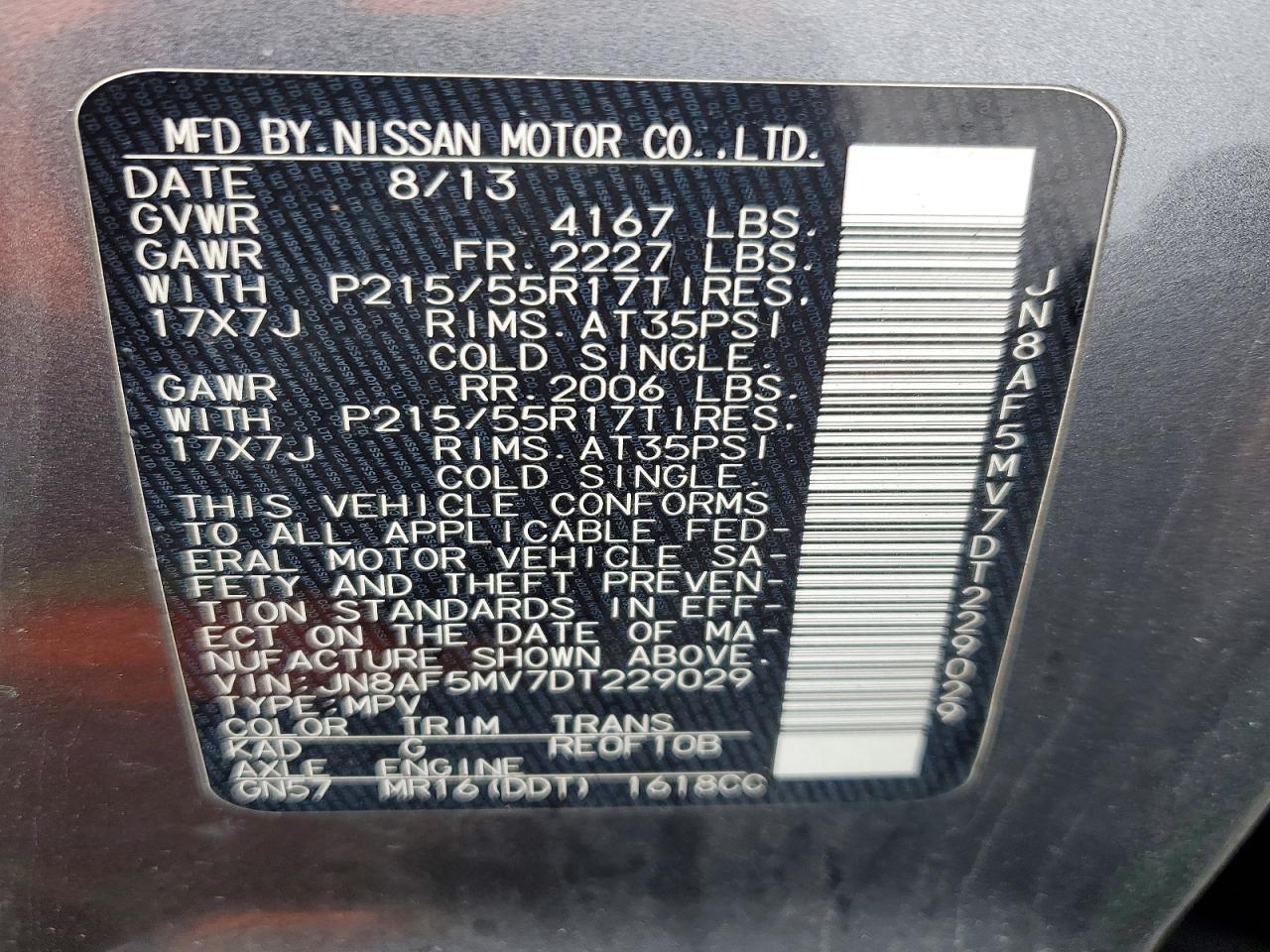 2013 Nissan Juke S - zdjęcie 12