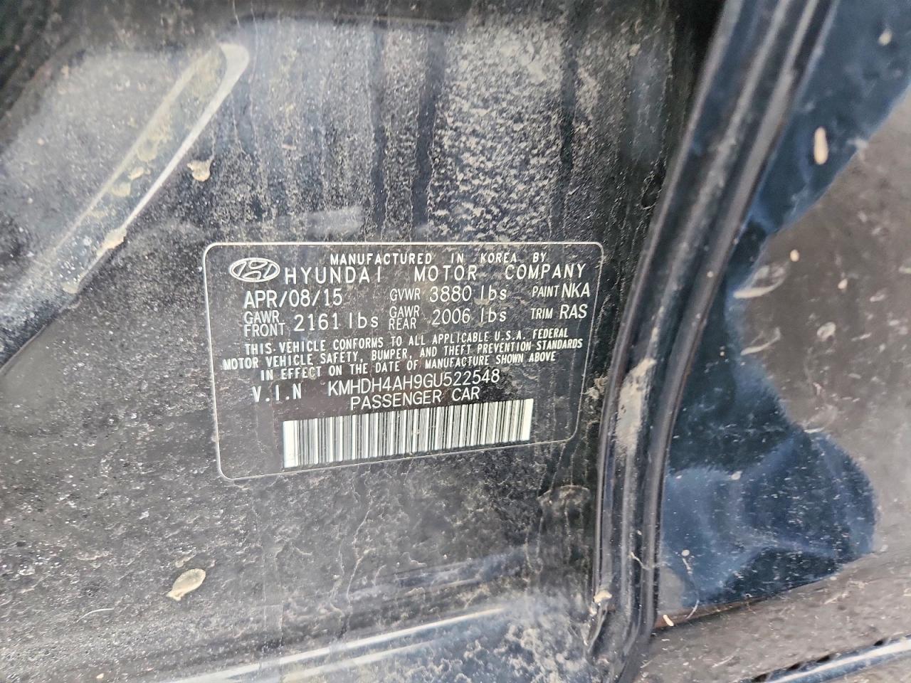 2016 Hyundai Elantra Sport - zdjęcie 12