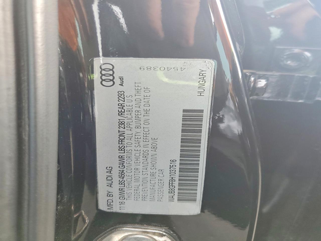 2017 Audi A3 Premium - zdjęcie 12