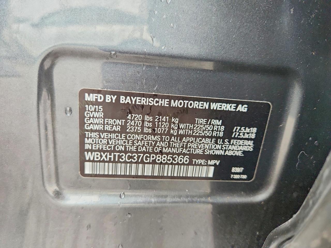 2016 BMW X1 xDrive28I - zdjęcie 13