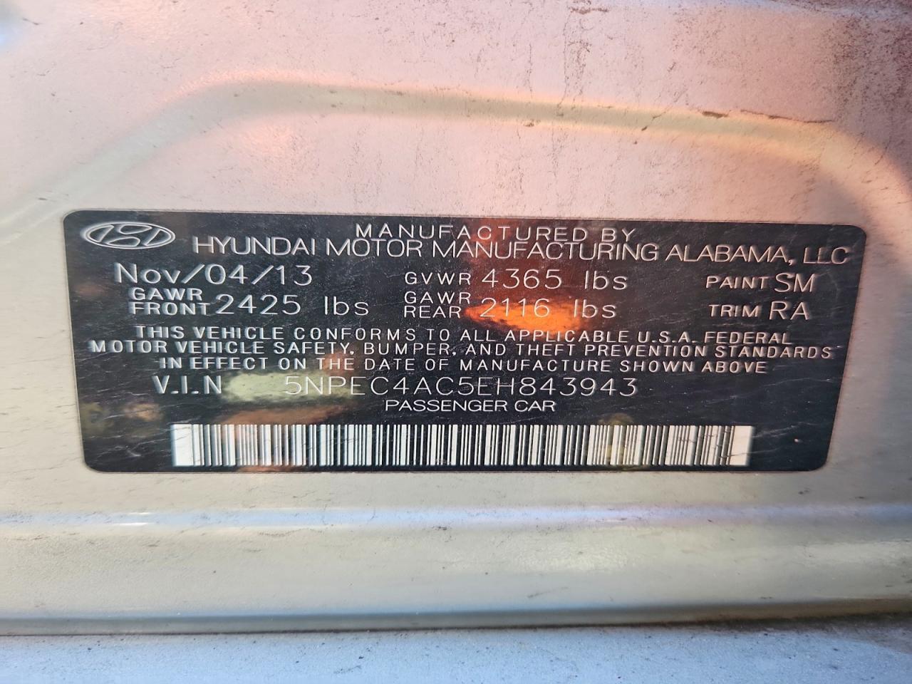 2014 Hyundai Sonata Limited - zdjęcie 12