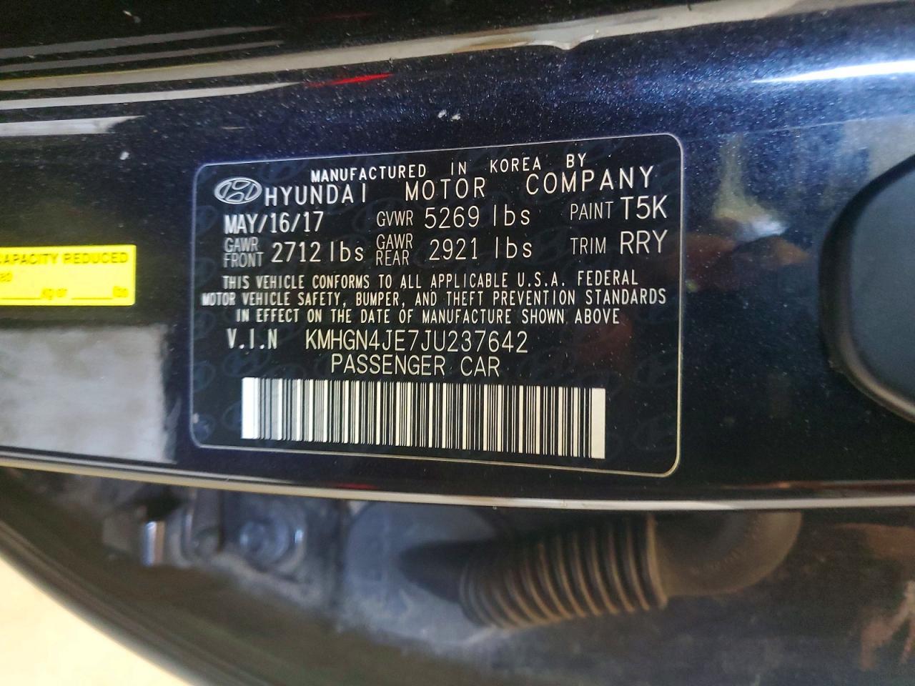 2018 Genesis G80 3.8 - zdjęcie 12