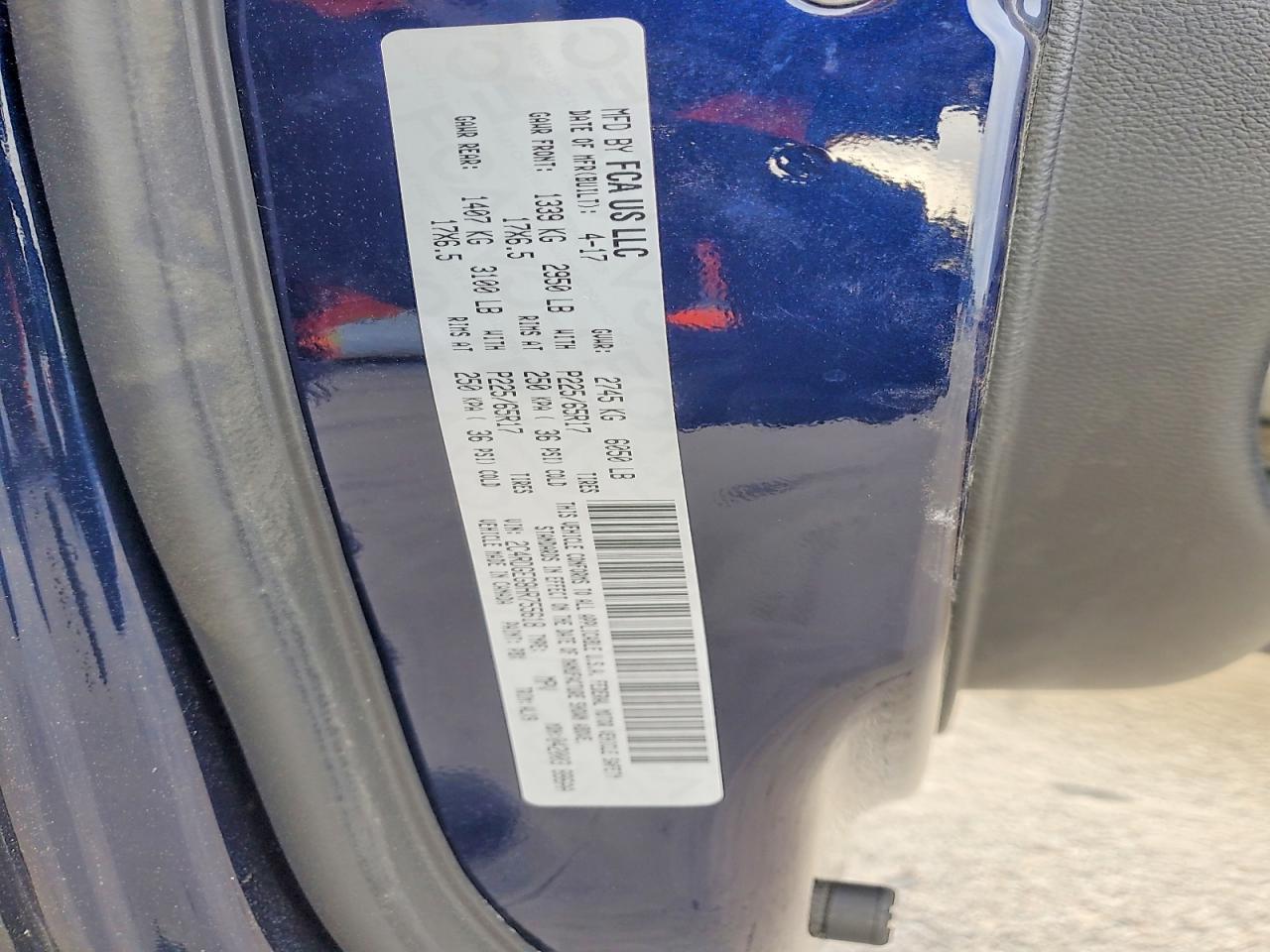 2017 Dodge Grand Caravan Gt - zdjęcie 14