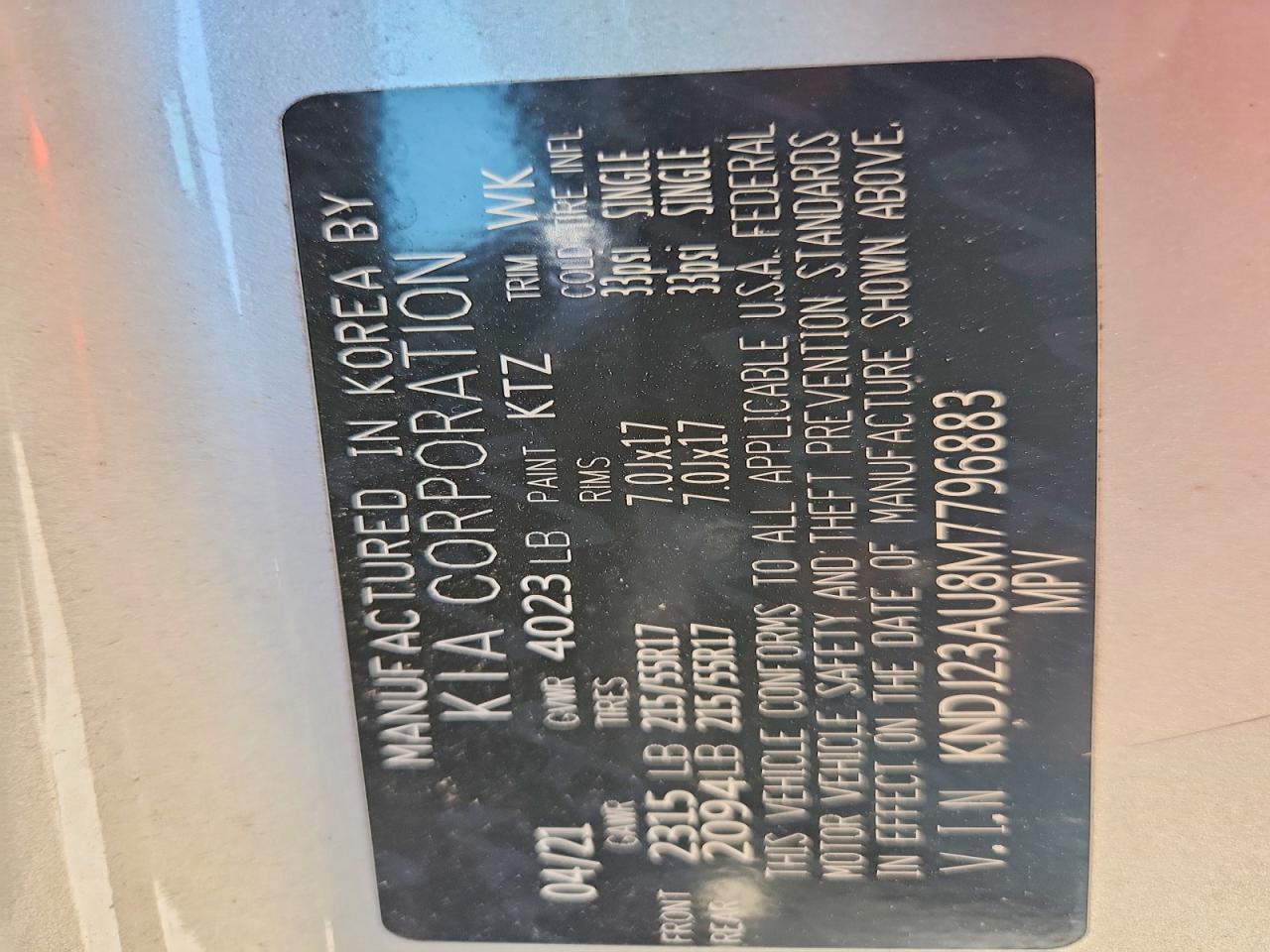 2021 Kia Soul S - zdjęcie 13